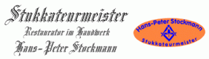 Stuckateur Sachsen: Stuckateurmeister  Hans-Peter Stockmann